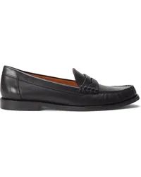 Ralph Lauren Penny-Loafer aus Leder Schwarz