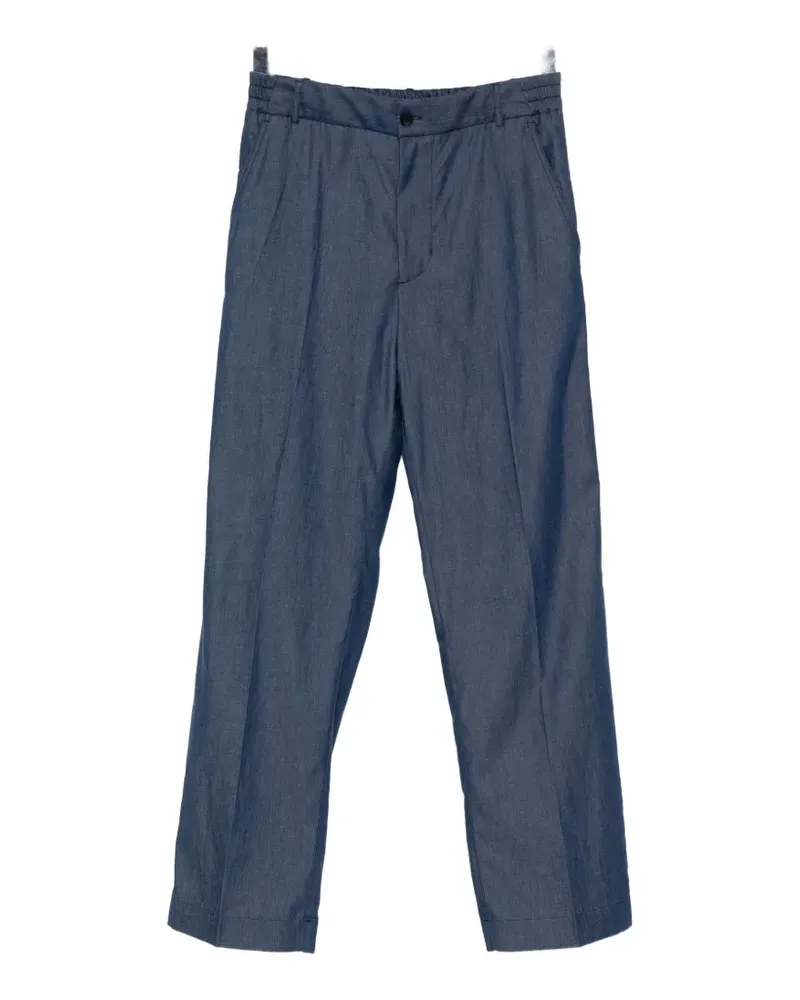 Moncler straight-leg trousers - Blau Blau