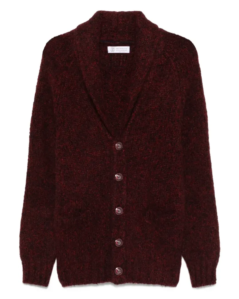 Brunello Cucinelli Geknöpfter Cardigan - Rot Rot