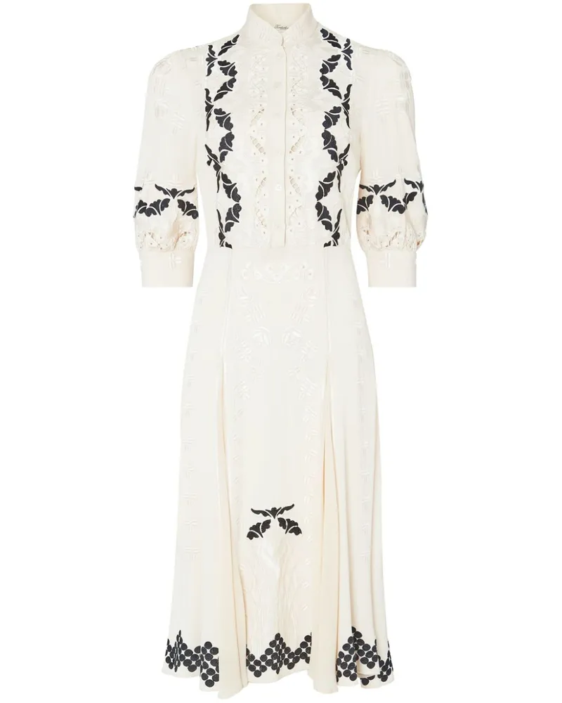 Temperley London Daphne Midikleid - Nude Nude