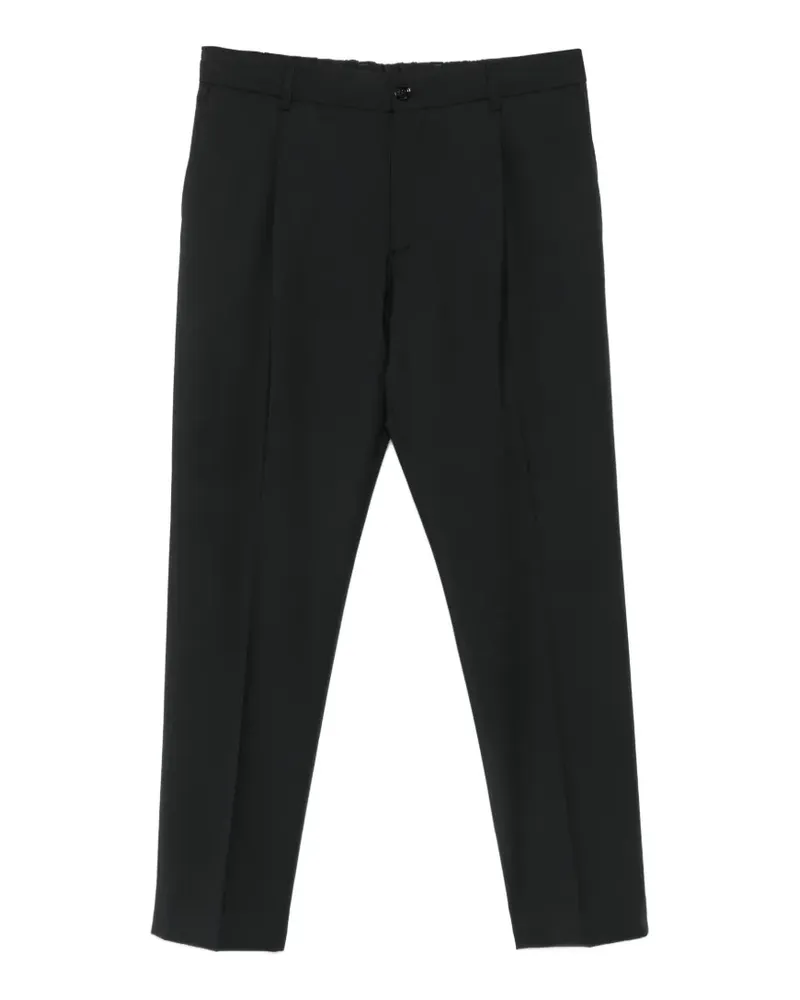 Be Able Hose mit Bundfalten - Schwarz Schwarz