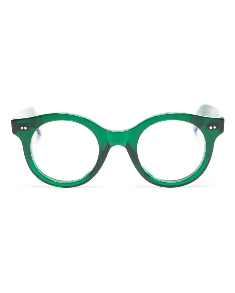 Cutler and Gross 1390 Brille mit rundem Gestell - Grün Grün