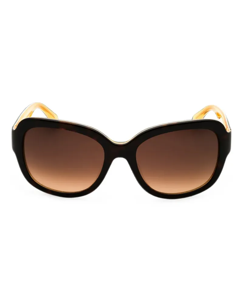 Kate Spade Layne oval-frame sunglasses - Braun Braun