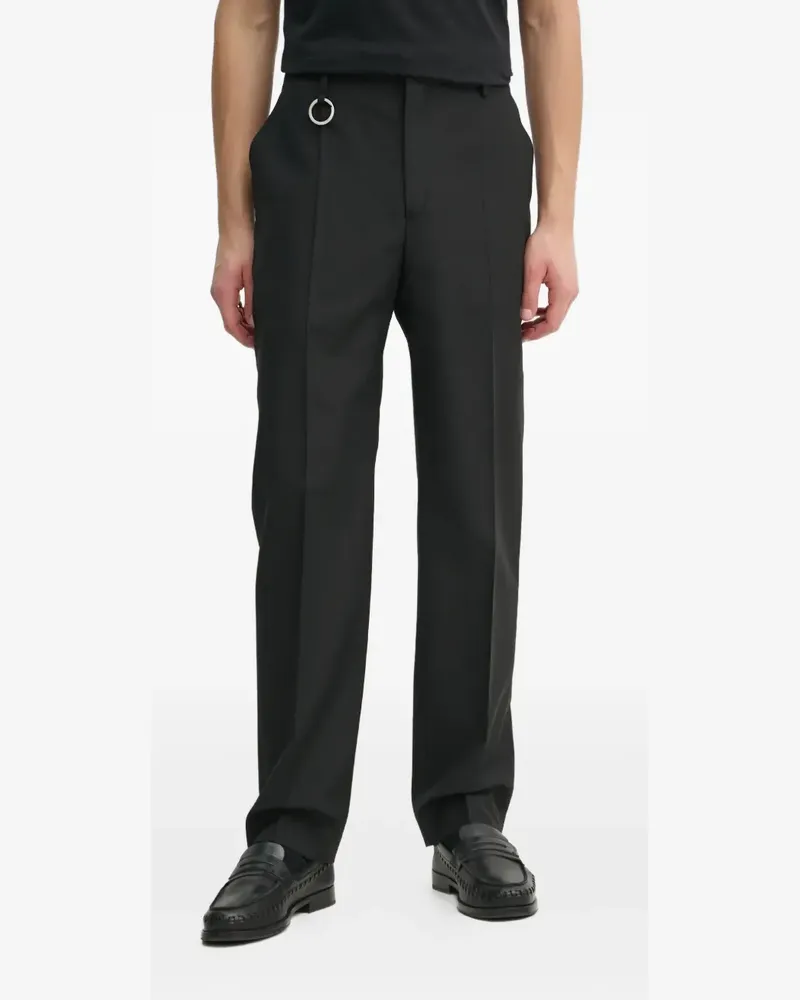 Études Studio ring-detail trousers - Schwarz Schwarz