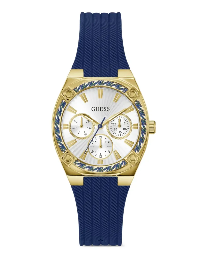 Guess Analog Armbanduhr 35mm - Weiß Weiß
