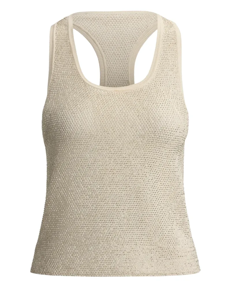 Ralph Lauren Tanktop mit Rundhalsausschnitt - Nude Nude
