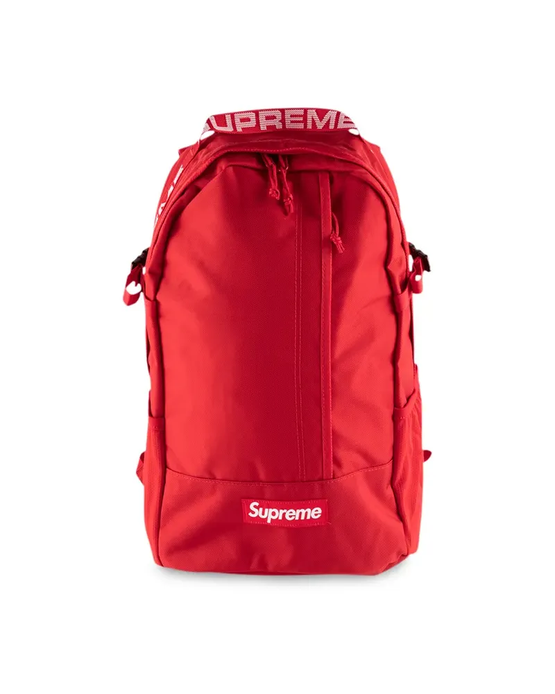 Supreme Being Rucksack mit Logo-Patch - Rot Rot