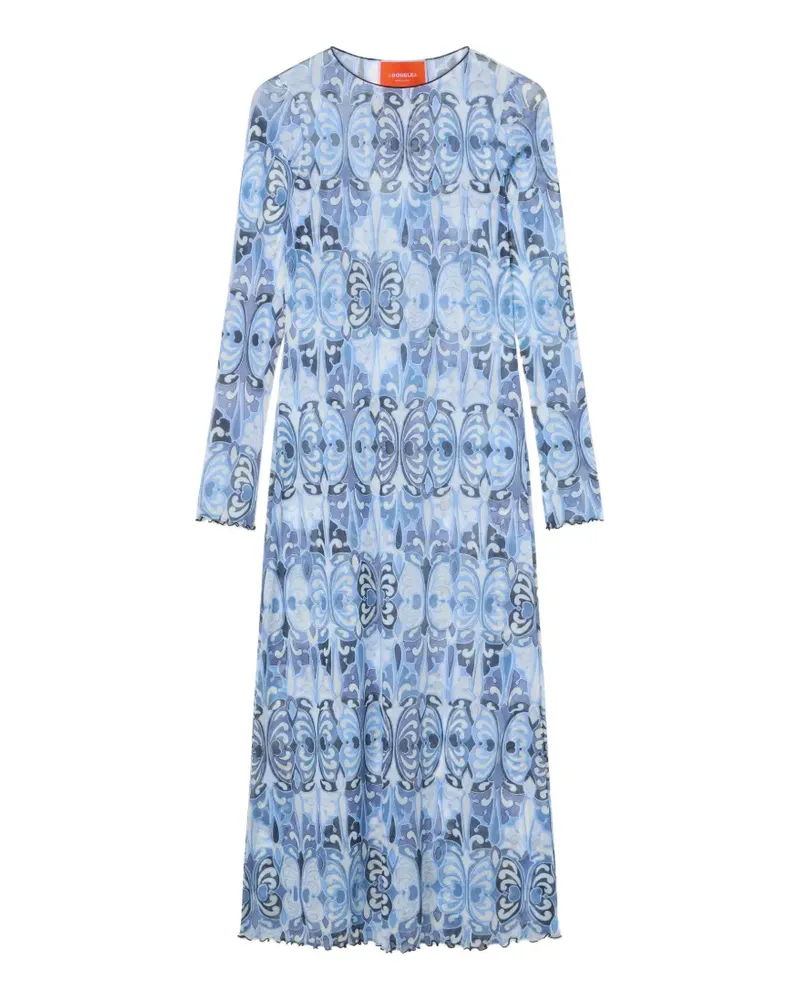 La DoubleJ Slinky Swing Kleid - Blau Blau