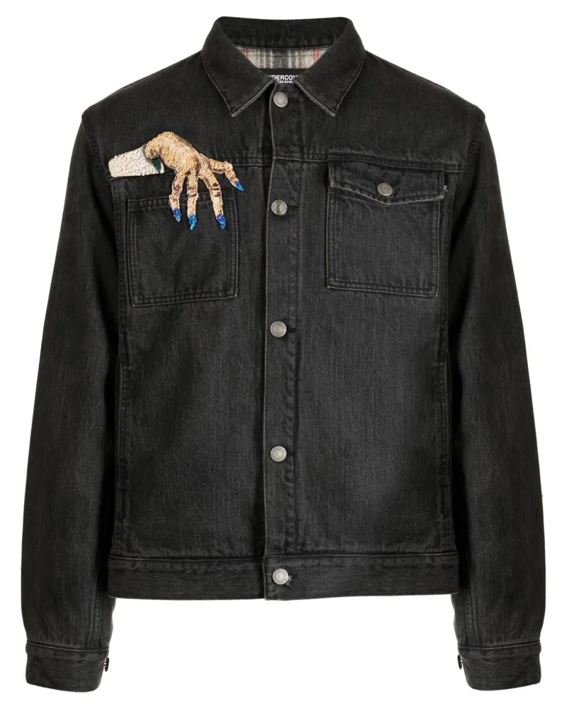 Undercover Jacke mit Patch-Detail - Grau Grau