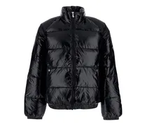Gesteppte Vintage Mythic Chalk Jacke - Schwarz