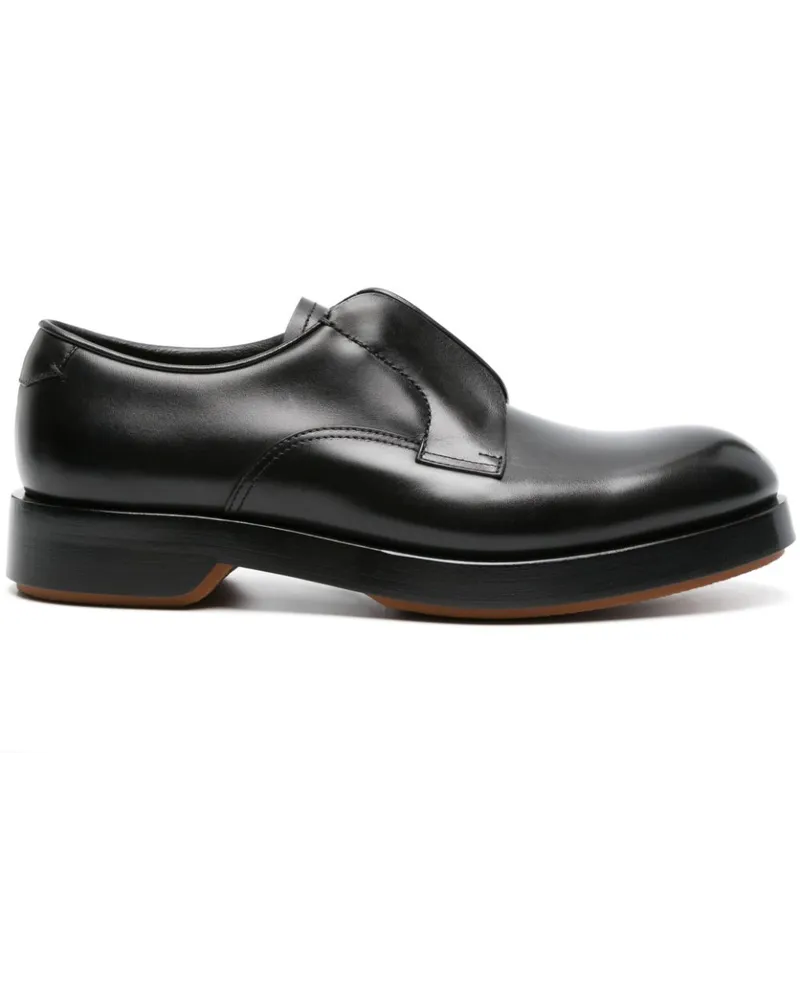 Ermenegildo Zegna Udine Derby-Schuhe Schwarz