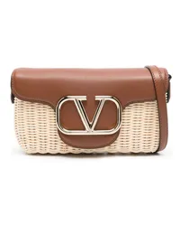 Valentino Garavani VLogo Signature Kuriertasche Nude