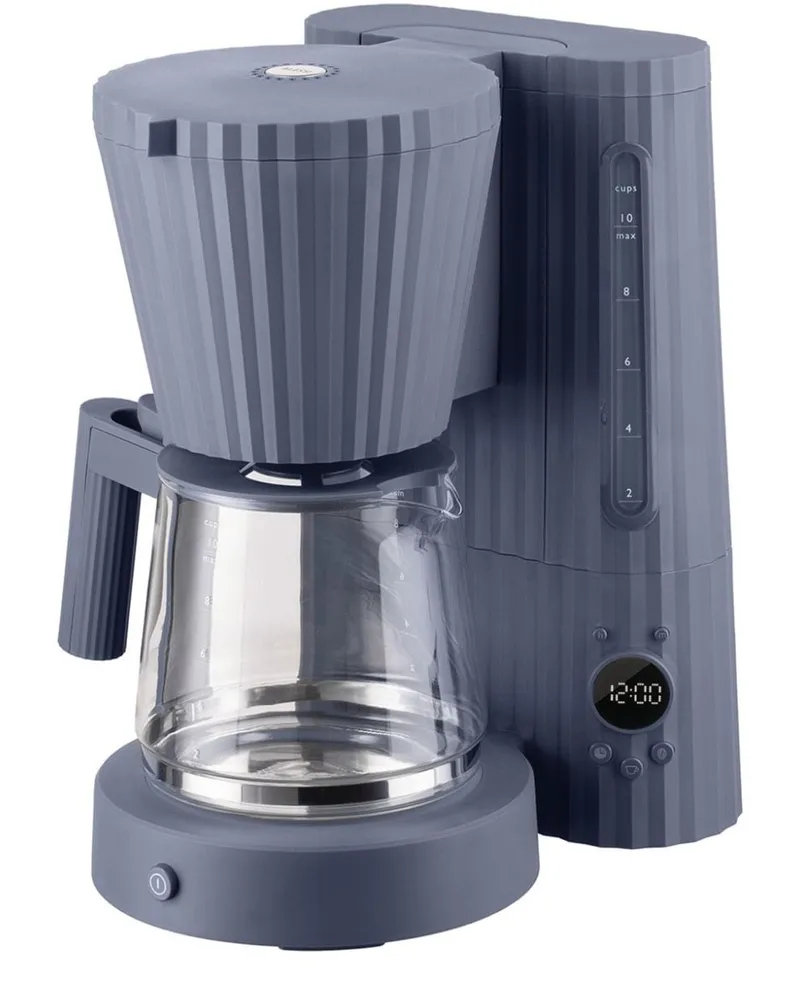Alessi Plissé Filterkaffeemaschine - Blau Blau