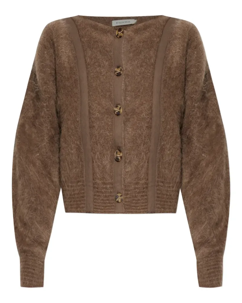 By Malene Birger Pernille Cardigan mit geknöpften Einsätzen - Braun Braun