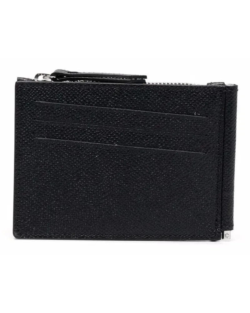 Maison Margiela Portemonnaie mit Klappe - Schwarz Schwarz