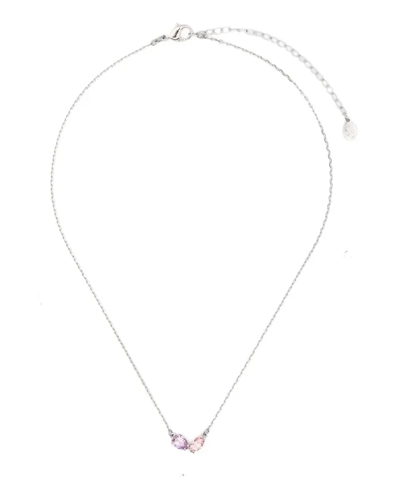 Swarovski x Ariana Grande crystal earrings and necklace set - Silber Silber