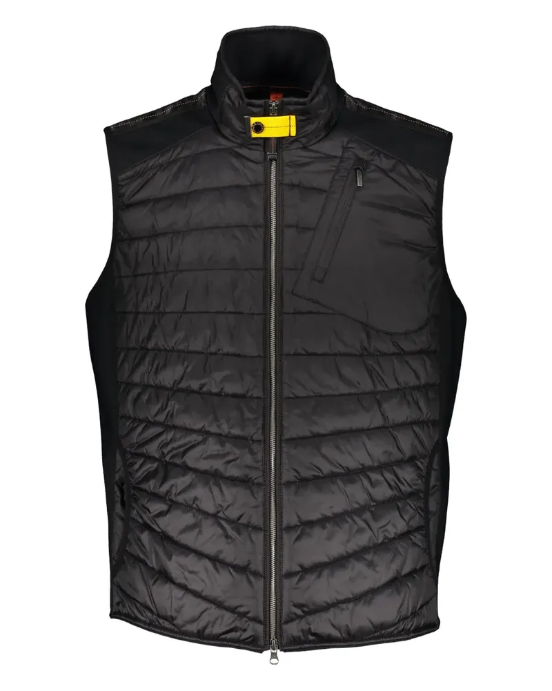 Parajumpers Gefütterte Weste mit Reißverschluss - Schwarz Schwarz