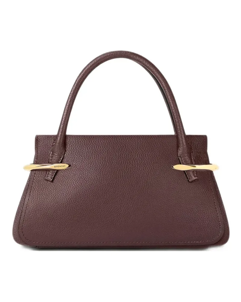 Givenchy Mini Pinch Tasche aus gekörntem Leder - Braun Braun