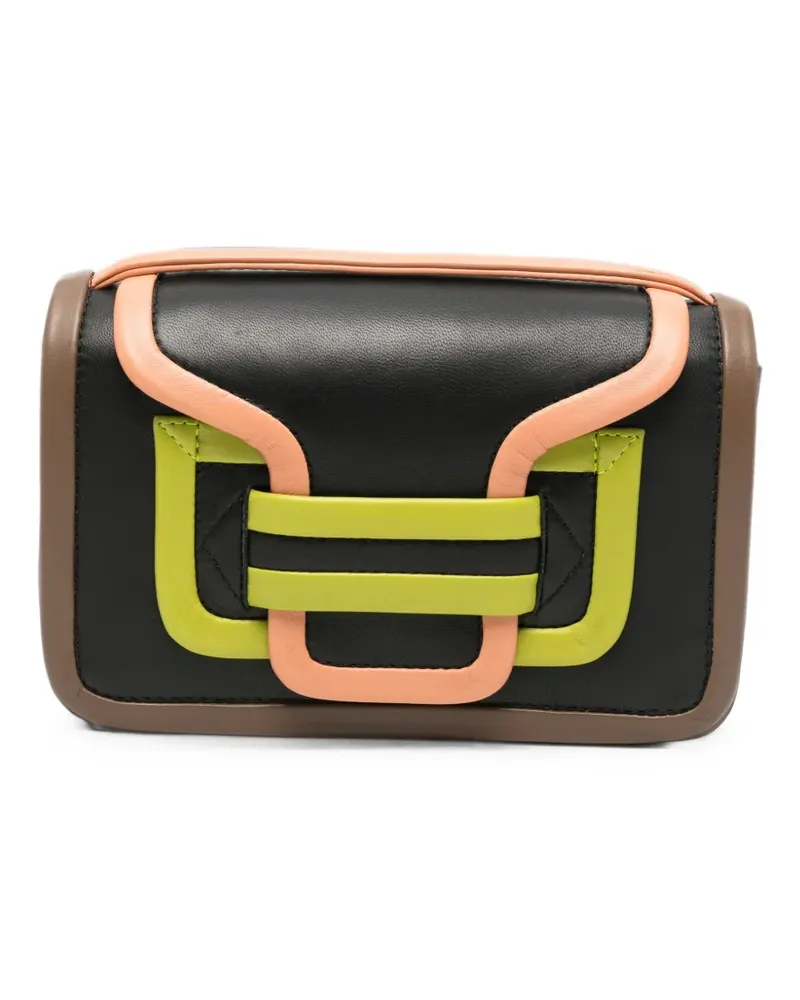 Pierre Hardy Alpha leather shoulder bag - Schwarz Schwarz