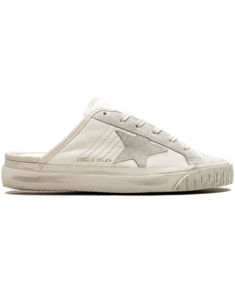 Golden Goose Super-Star "White/Ice" Slip-On-Sneakesr - Weiß Weiß