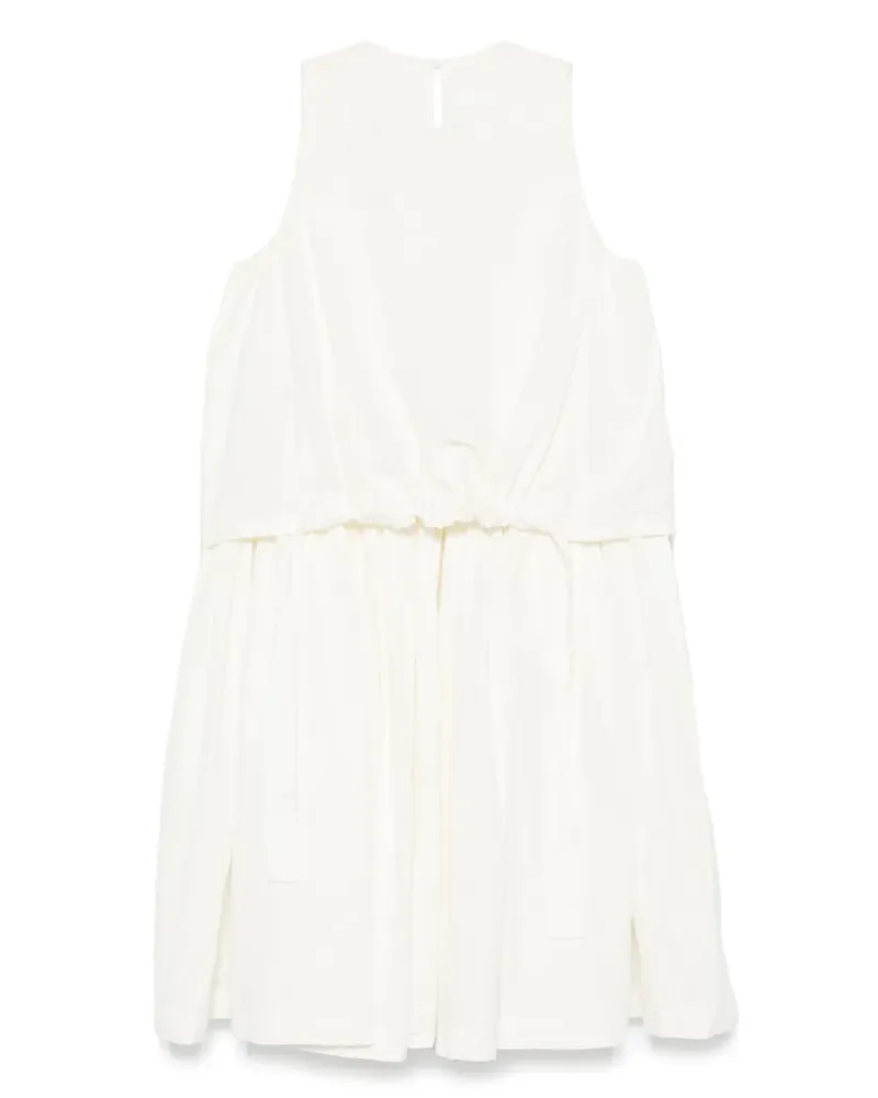 Casey Casey Astrid Maxikleid - Weiß Weiß