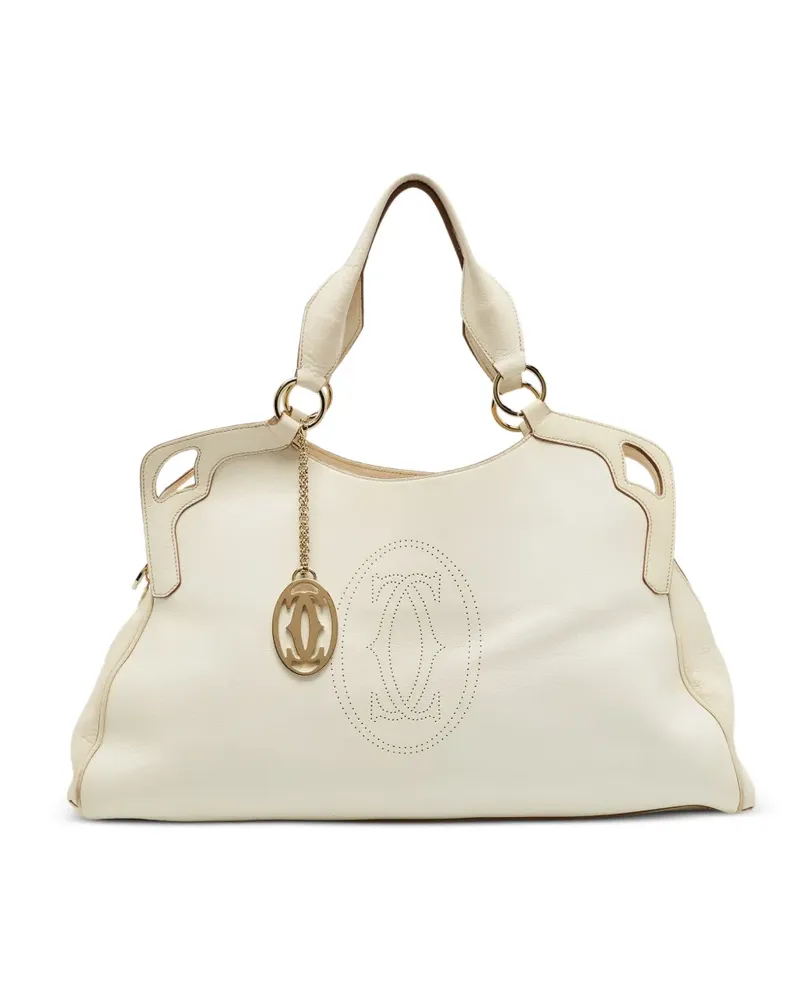 Cartier Marcello de  Satchel-Tasche - Weiß Weiß