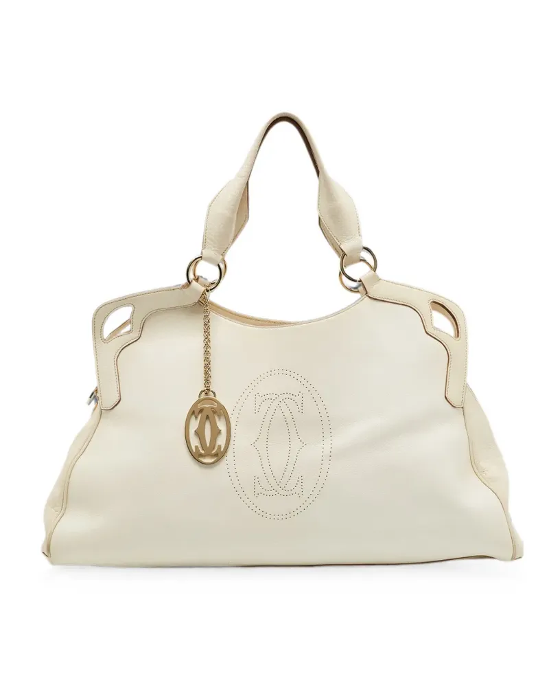 Cartier Marcello de  Satchel-Tasche - Weiß Weiß