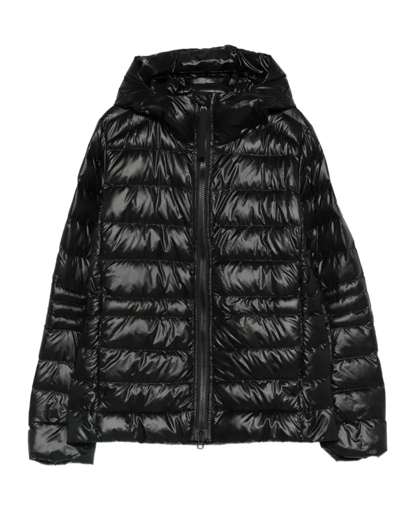 Canada Goose hooded zipped jacket - Schwarz Schwarz