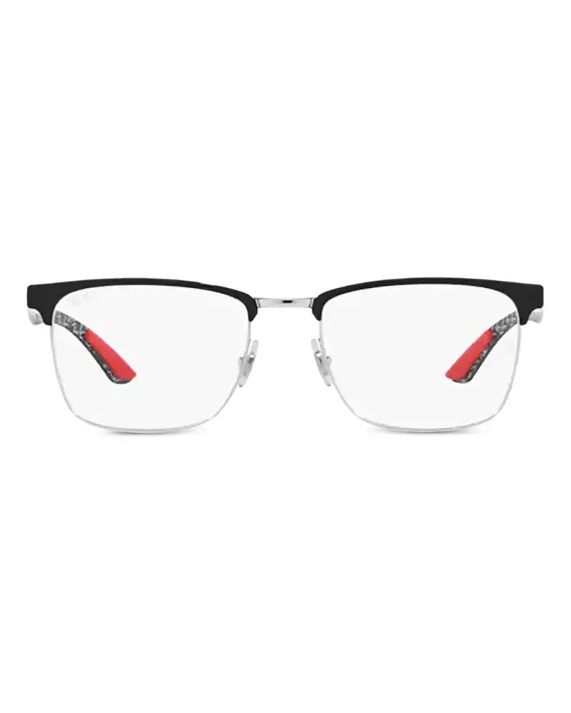 Ray Ban Brille mit eckigem Gestell - Schwarz Schwarz