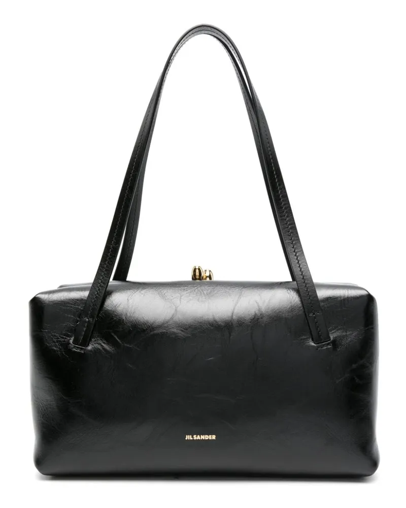 Jil Sander Kleine Goji Schultertasche - Schwarz Schwarz