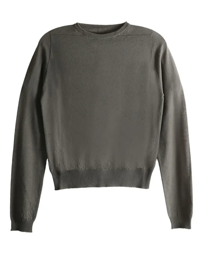 Rick Owens Strukturierter Pullover - Grau Grau