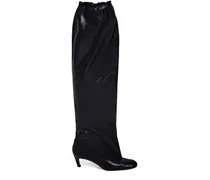 Uma Overknee-Stiefel - Schwarz