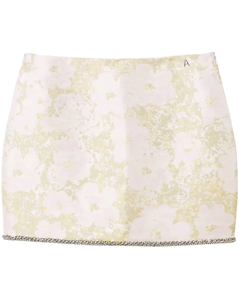 Twin-Set Minirock mit Jacquardmuster - Nude Nude