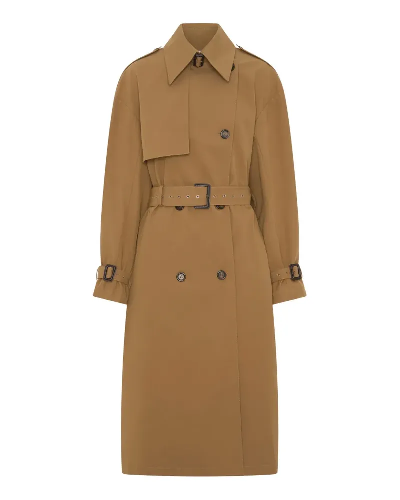 Anna Quan Farren belted double-breasted trench coat - Braun Braun