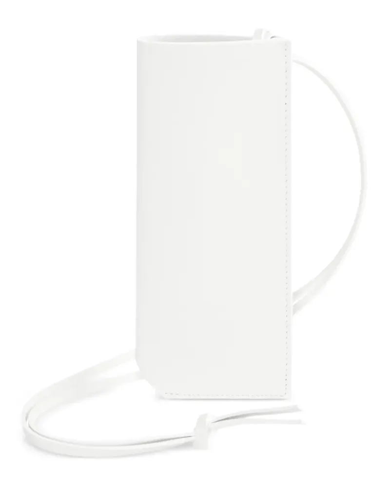 AURALEE leather sunglasses case - Weiß Weiß