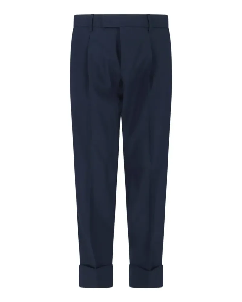CRUNA pleated trousers - Blau Blau