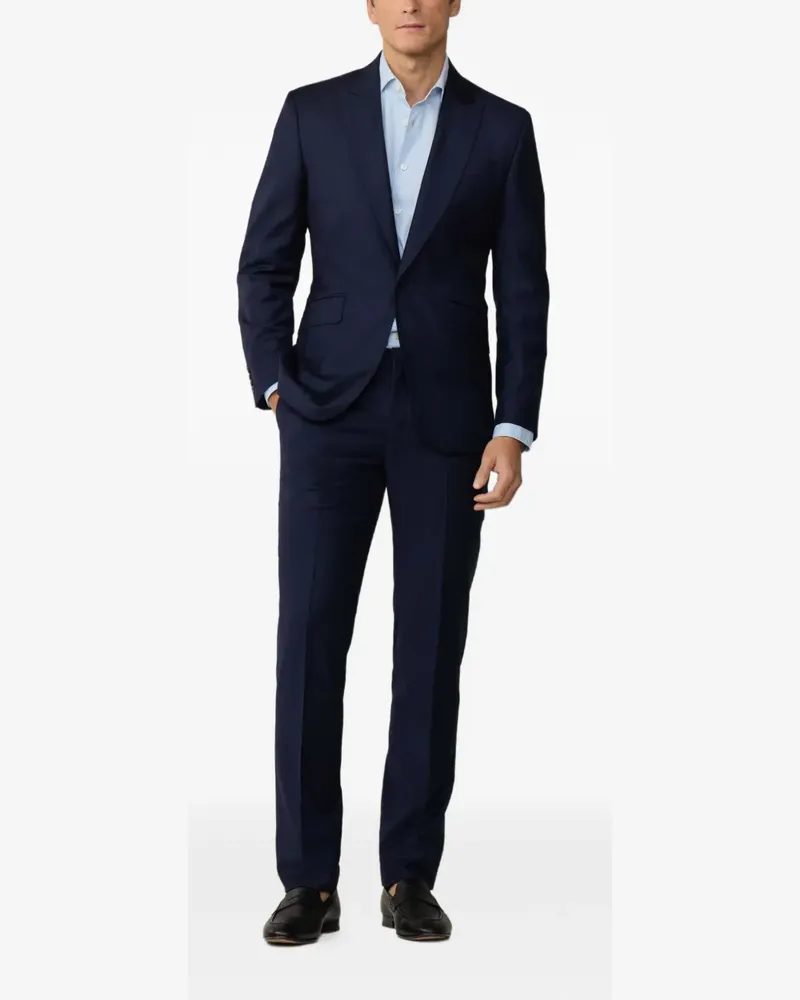Hackett Anzug mit steigendem Revers - Blau Blau