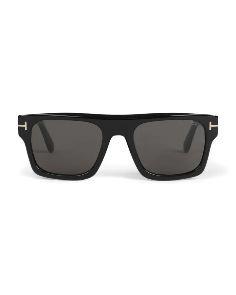 Tom Ford rectangle frame sunglasses - Schwarz Schwarz