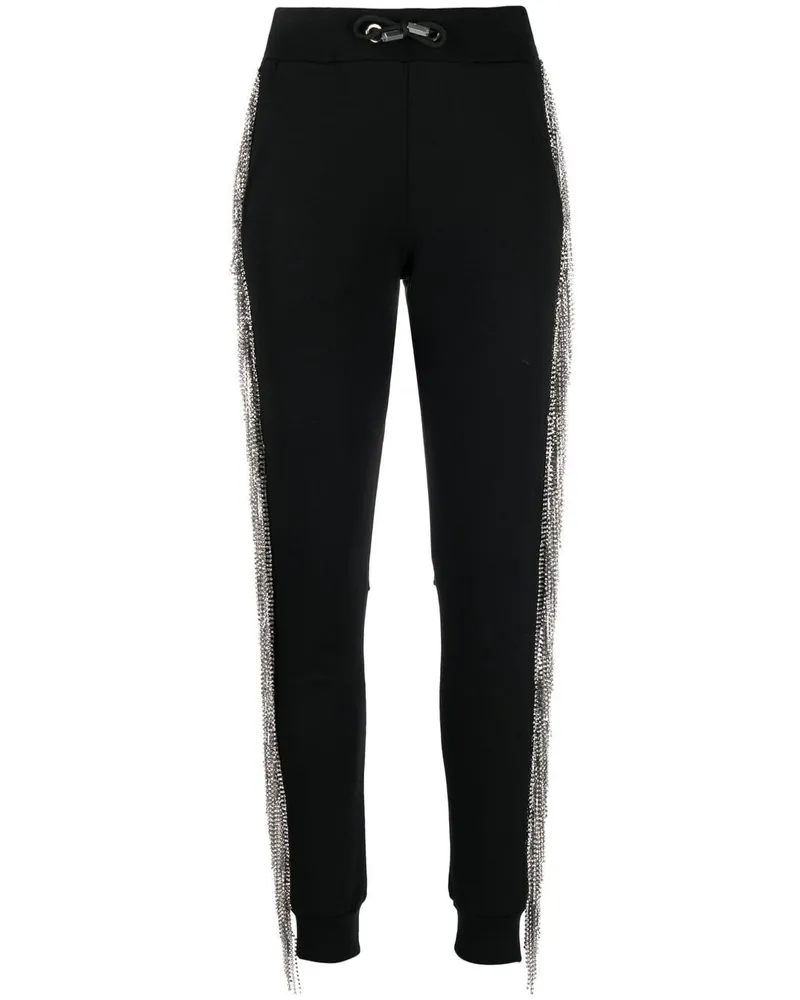 Philipp Plein Verzierte Jogginghose - Schwarz Schwarz
