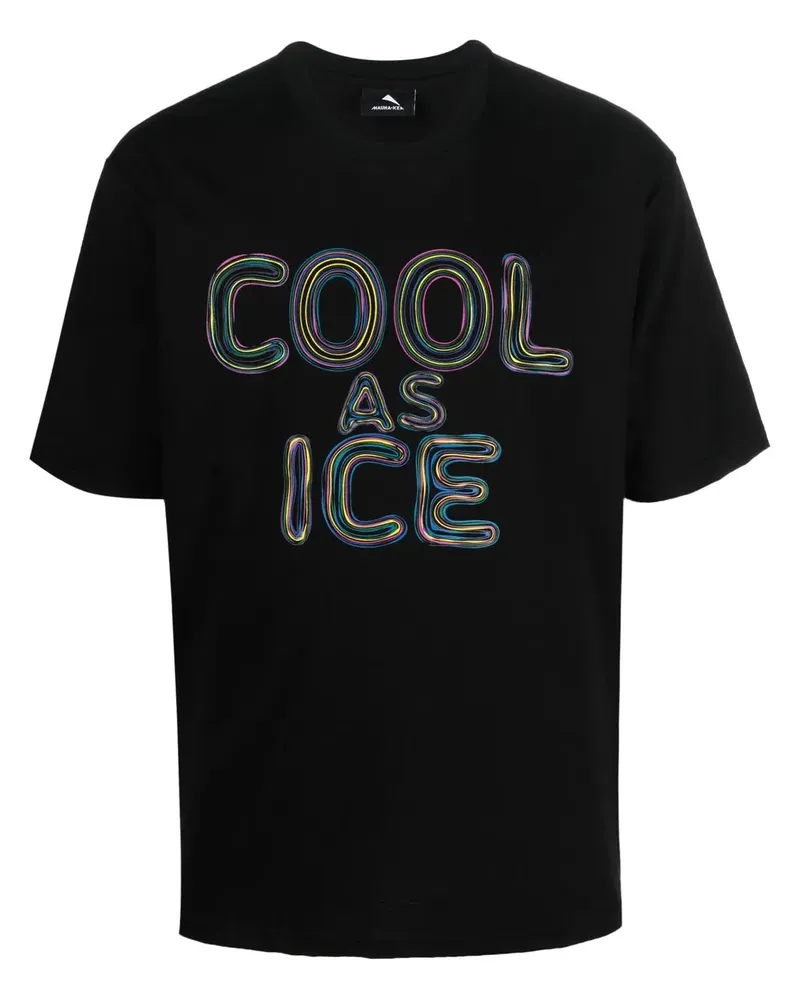 MAUNA KEA Cool As Ice T-Shirt - Schwarz Schwarz