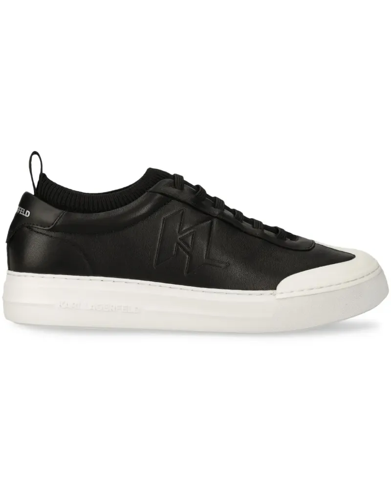 Karl Lagerfeld Sneakers mit Logo-Prägung - Schwarz Schwarz