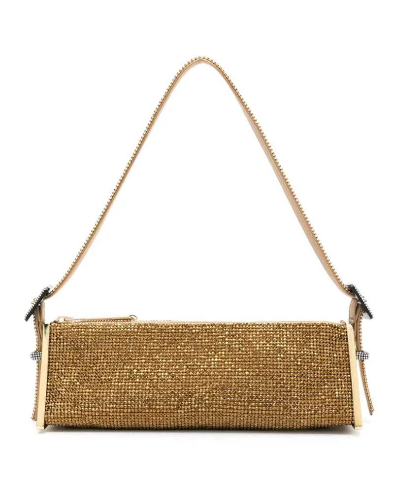 Benedetta Bruzziches Joy Handtasche mit Strass Gold