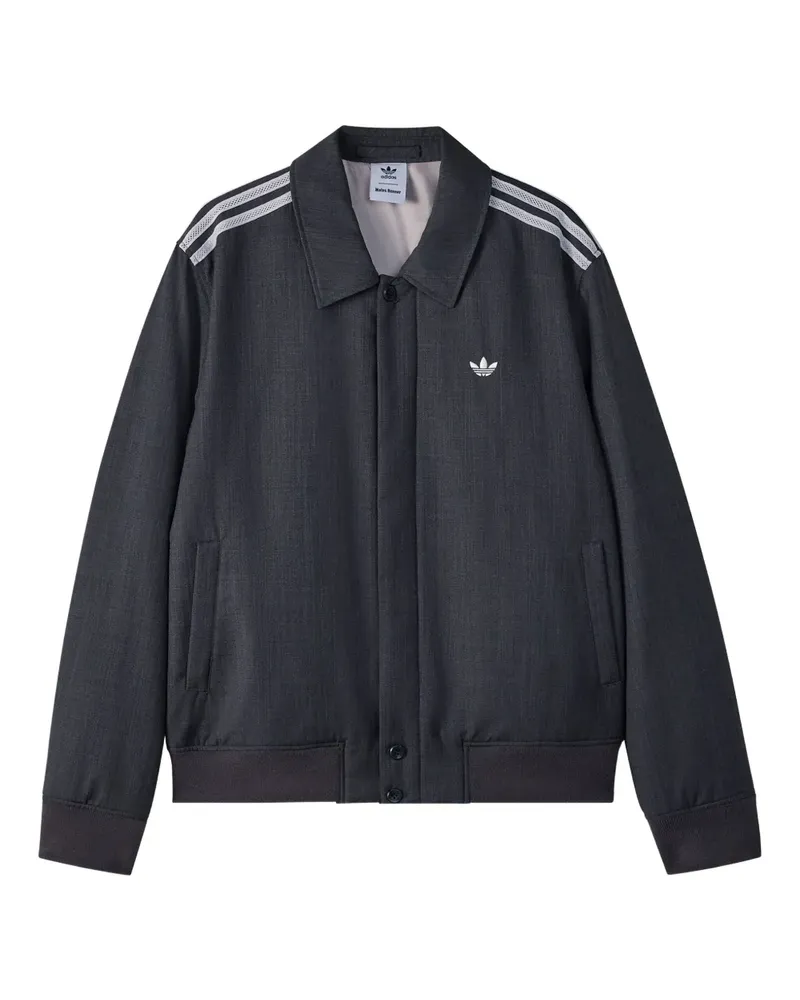adidas x Wales Bonner Jacke mit Logo - Grau Grau