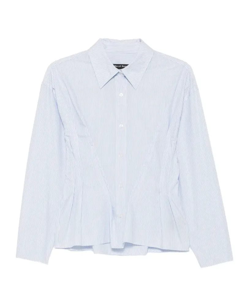 Meryll Rogge Hemd mit Streifen - Blau Blau