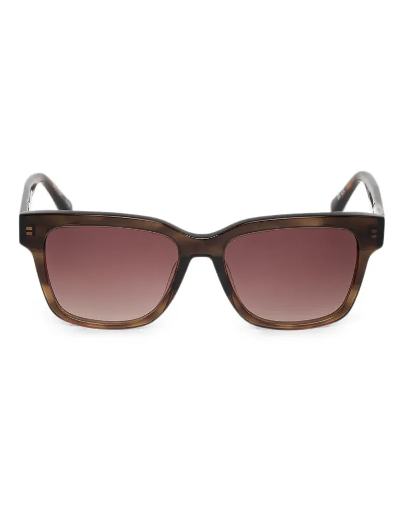 Barbour tortoiseshell-effect square-frame sunglasses - Braun Braun