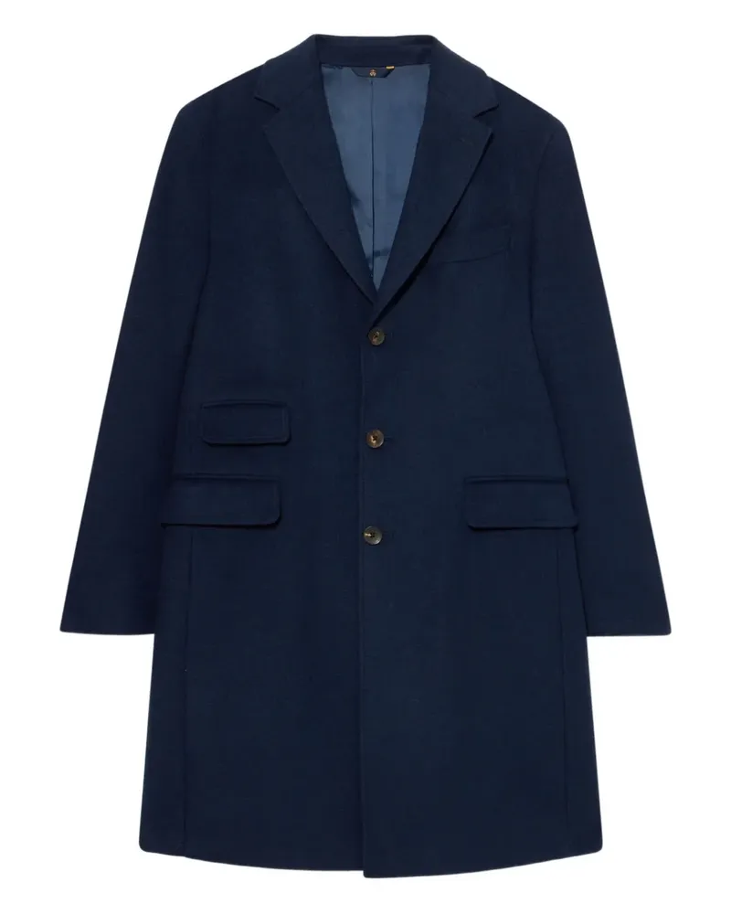 Brooks Brothers Mantel mit Klappentasche - Blau Blau