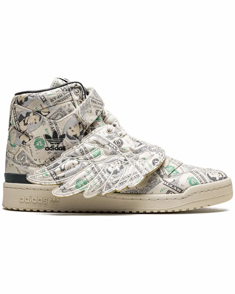 adidas x Jeremy Scott Forum Wings 1.0 Money Sneakers Braun