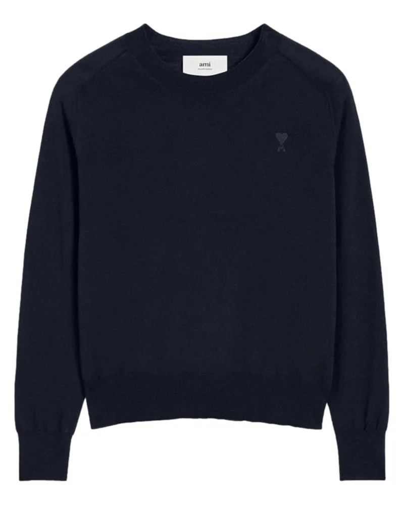 AMI Paris Ami de Coeur Pullover - Blau Blau