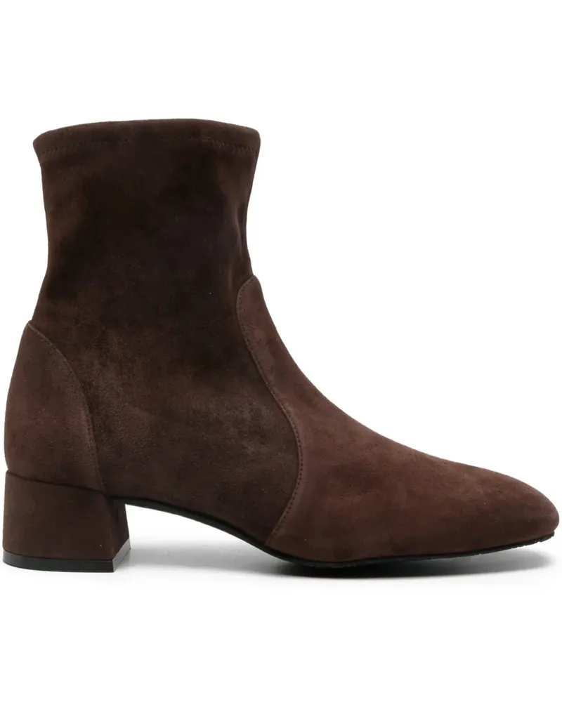 Stuart Weitzman Stiefel mit runder Kappe 40mm - Braun Braun