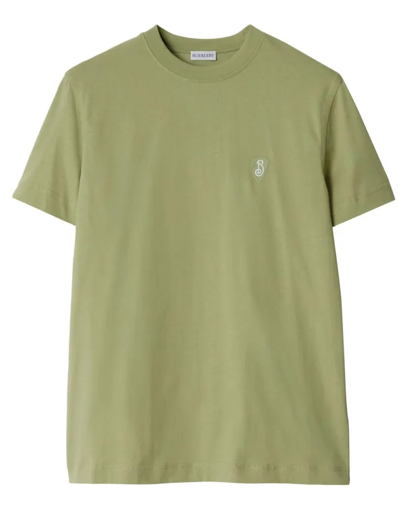Burberry Klassisches T-Shirt - Grün Grün